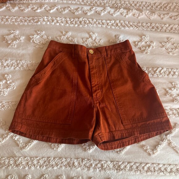 Big Bud Press ☀️ Classic Work Shorts - Burnt Terracotta (Size Small) - Picture 3 of 10